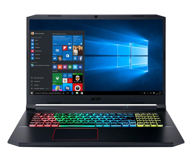 Acer Nitro 5 i7-10750H/16GB/512/W10PX RTX2060 120Hz - 586259 - zdjęcie